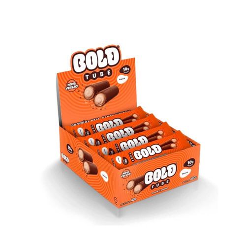 Bold Tube Display (12 unid. 40g) - Sabor: Paçoca Bold Tube Display (12 unid. 40g) - Sabor: Paçoca