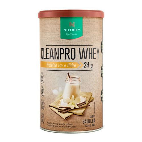 CleanPro Whey (450g) - Sabor: Baunilha CleanPro Whey (450g) - Sabor: Baunilha