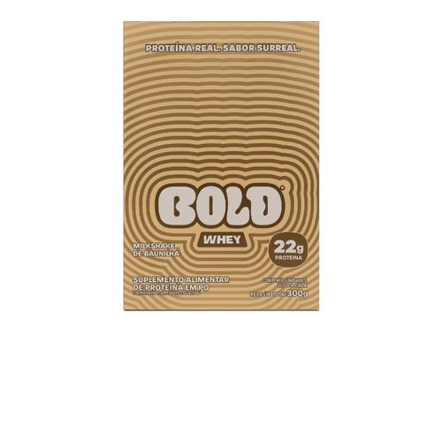 Bold Whey Display (10 unid de 30g) - Sabor: Milkshake de Baunilha
