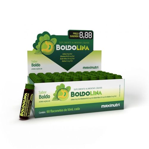 BoldoLina (Display 60 unid. 10ml) - Padrão: Único