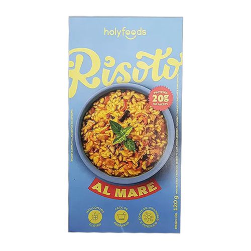Risoto Proteico Al Mare Holyfoods 120g Risoto Proteico Al Mare Holyfoods 120g