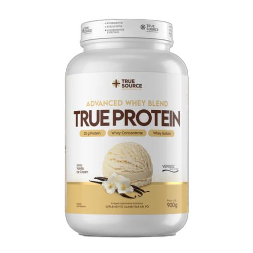 Proteína True Protein Advanced Vanilla Ice Cream True Source 900g Proteína True Protein Advanced Vanilla Ice Cream True Source 900g