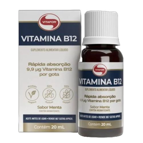 Vitamina B12 Líquida Vitafor 20ml