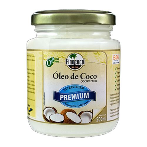Óleo de Coco Extra Virgem Finococo 200ml