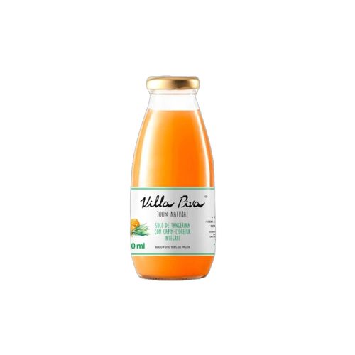 Suco de Tangerina com Capim Cidreira Sem Açúcar Villa Piva 300ml