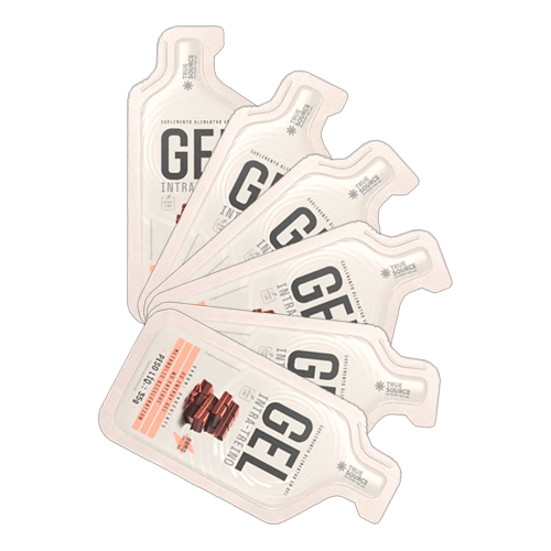 Kit 6X: Gel Intra Treino Chocolate + Cafeína True Source 35g Kit 6X: Gel Intra Treino Chocolate + Cafeína True Source 35g