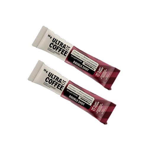 Kit 2X: Ultracoffee Double Shot Vegano Sachê 10g