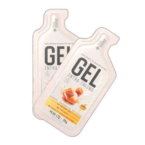 Kit 2X: Gel Intra Treino Caramelo Salgado + Cafeína True Source 35g Kit 2X: Gel Intra Treino Caramelo Salgado + Cafeína True Source 35g