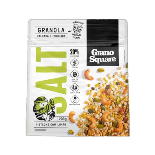 Granola Salt Pistache com Limão GranoSquare 200g