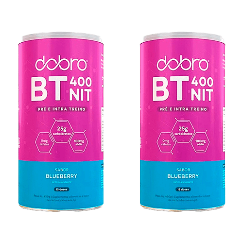Kit 2X: BT Nitrato 400 Blueberry Dobro 450g