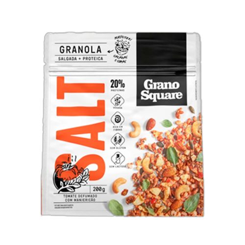 Granola Salt Tomate com Manjericão GranoSquare 200g