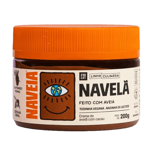 Creme de Avelã com Cacau Navelã Naveia 200g