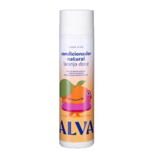 Condicionador Vegano Infantil Laranja Doce e Baunilha Alva 250ml
