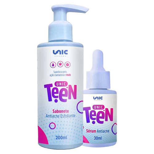 Kit Teen Sérum e sabonete antiacne