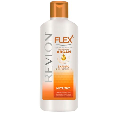 Revlon Flex Óleo de Argan Nutritivo - Shampoo 650ml 650ml Revlon Flex Óleo de Argan Nutritivo - Shampoo 650ml 650ml