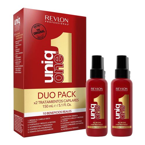 Kit Revlon Duo Pack Uniq One Classic - Tratamento de Cabelo 2x150ml NULO