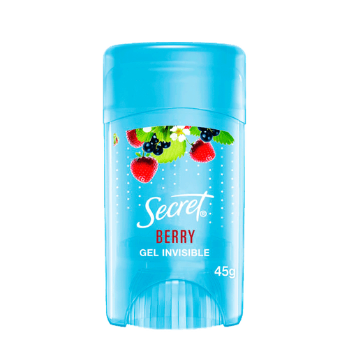 Secret Berry Gel Invisible - Desodorante Antitranspirante 45g 45g