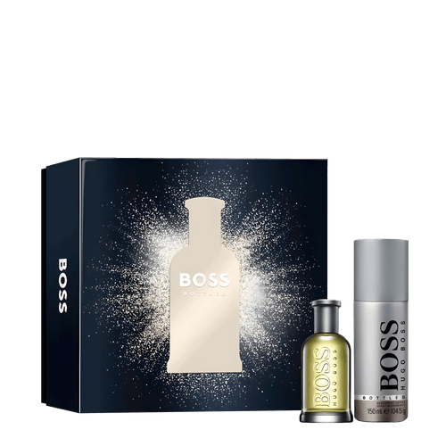 Kit Boss Bottled Masculino - Eau de Toilette 50ml + Desodorante 150ml Kit Hugo Boss Bottled - Eau de Toilette 50ml + Desodorante 150ml Kit