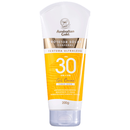 Australian Gold Gel Creme FPS 30 - Protetor Solar 200g 200g 200g