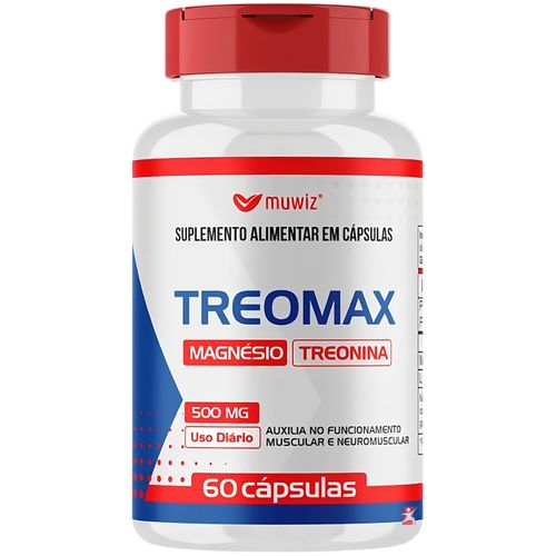 TREOMAX CONCENTRADO - MAGNESIO + TREONINA 1 AO DIA 60 CAPSULAS - MUWIZ