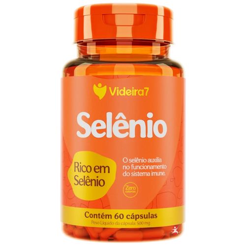 SELENIO 120MCG SUPER CONCENTRADO 60 CAPSULAS 1 AO DIA - VIDEIRA 7