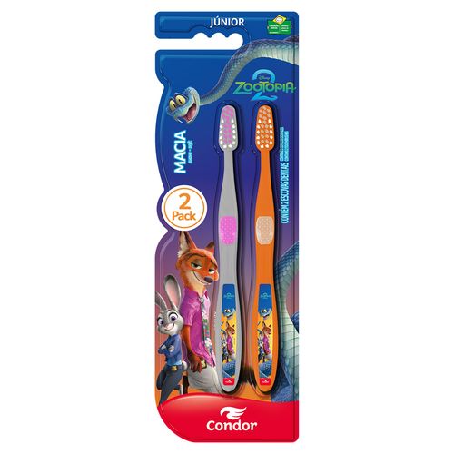 906859---Escova-Dental-Infantil-Condor-Zootopia-2-Macia-Junior-Cabeca-P-2-Unidades-1 906859---Escova-Dental-Infantil-Condor-Zootopia-2-Macia-Junior-Cabeca-P-2-Unidades-1