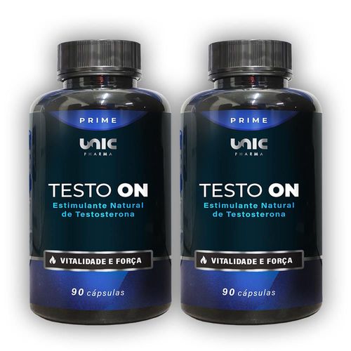 Kit 2 Testo On Estimulante de Testosterona 90 cáps Kit 2 Testo On Estimulante de Testosterona 90 cáps