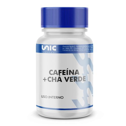 Cafeína 300mg + Chá Verde 250mg 120 caps Cafeína 300mg + Chá Verde 250mg 120 caps