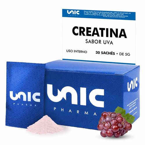 Creatina Sabor uva 5g cada - 30 Envelopes