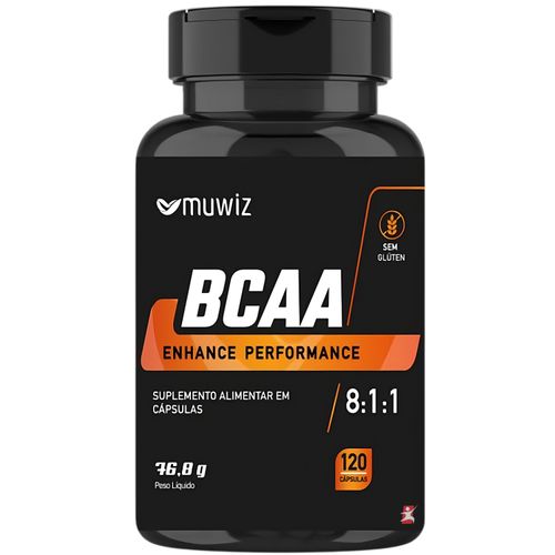 BCAA 8:1:1 ENHANCE PERFORMANCE 120 CAPSULAS - MUWIZ