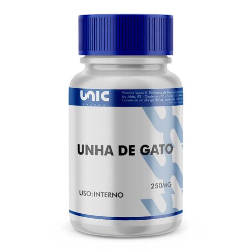 Unha De Gato 250Mg - 60 Cápsulas