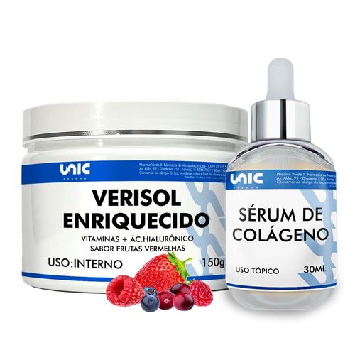Combo de Colágeno (Verisol enriquecido e Sérum de Colágeno)