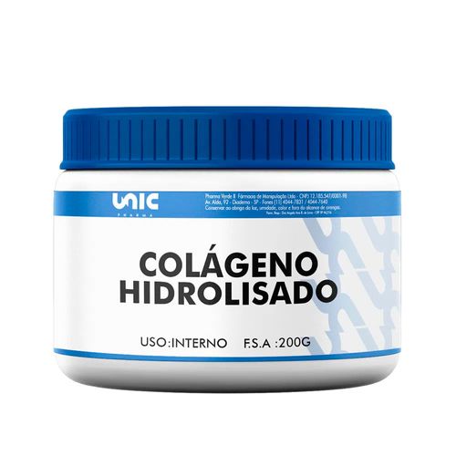 Colágeno hidrolisado puro em pó 200g