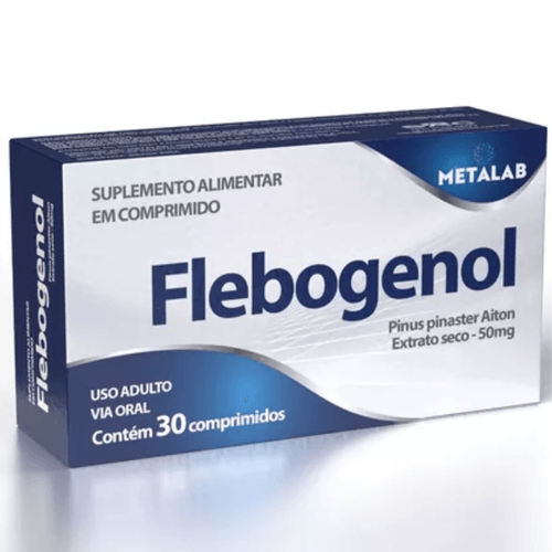 Flebogenol 50mg C/30 Comprimidos - Metalab