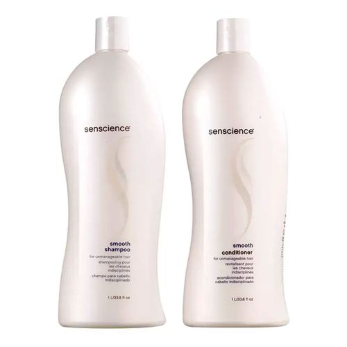 Kit Senscience Smooth - Shampoo 1L + Condicionador 1L NULO