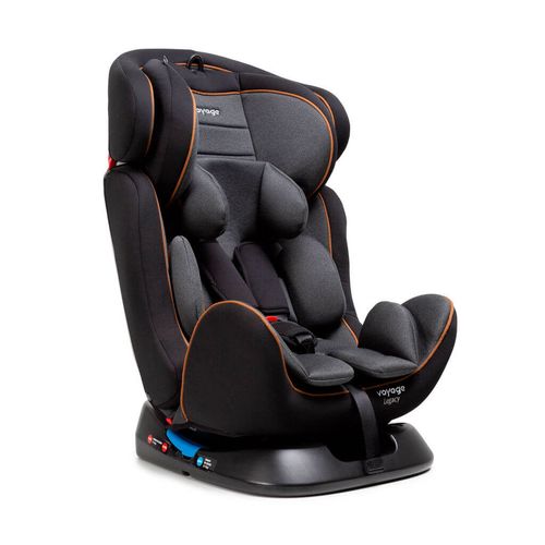 Cadeirinha de Carro Legacy 0 a 36 kg Preta e Cinza - Voyage