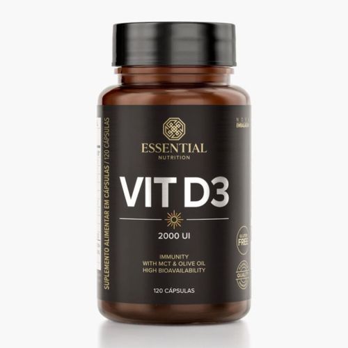 Vit D3 2000 UI Essential Nutrition 120caps