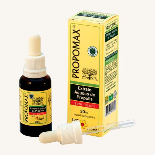 Propomax Extrato Própolis sem álcool Apis Flora 30ml Propomax Extrato Própolis sem álcool Apis Flora 30ml