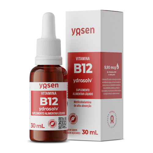 Vitamina B12 Ydrosolv 30ml Yosen Vitamina B12 Ydrosolv 30ml Yosen