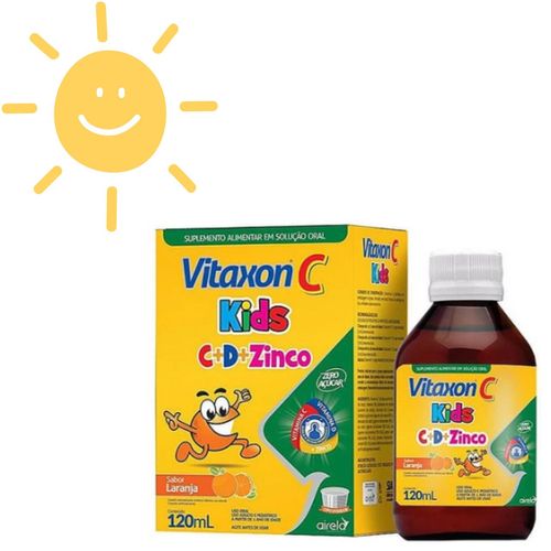 Vitaxon Kids Vitamina C D + Zinco 120 Ml Vitaxon Kids Vitamina C D + Zinco 120 Ml