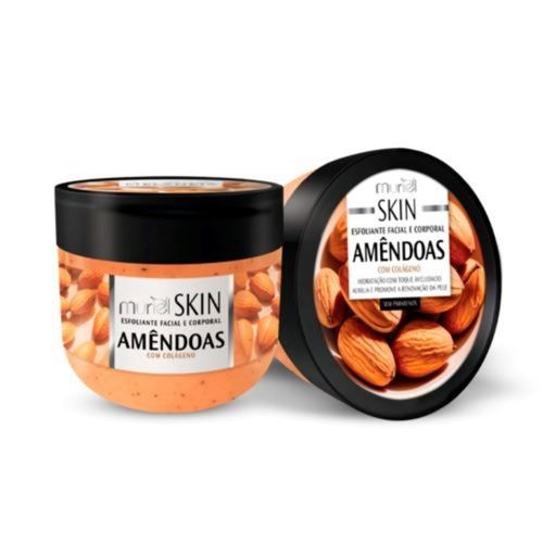 Esfoliante Facial E Corporal Muriel Skin Amêndoas E Colágeno 250g
