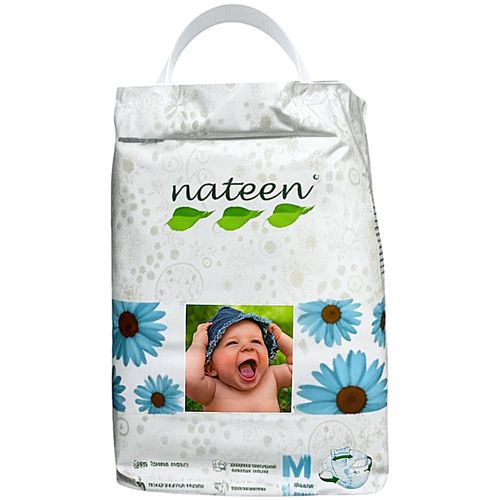 Fralda Slip Infantil Premium Nateen - M - 18 unidades Fralda Slip Infantil Premium Nateen - M - 18 unidades