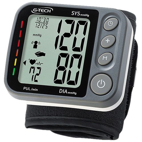 Aparelho de Pressão Digital de Pulso G-Tech GP450SP com Tecnologia 3D Sensor Aparelho de Pressão Digital de Pulso G-Tech GP450SP com Tecnologia 3D Sensor
