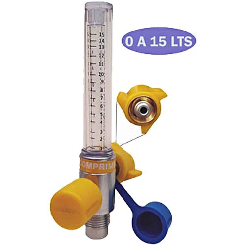 Fluxômetro de Ar Comprimido Haoxi FL2404 0 A 15 LPM - unidade Fluxômetro de Ar Comprimido Haoxi FL2404 0 A 15 LPM - unidade