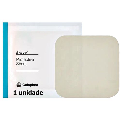 Brava Placa Protetora Coloplast 3215 - 15x15cm - unidade Brava Placa Protetora Coloplast 3215 - 15x15cm - unidade