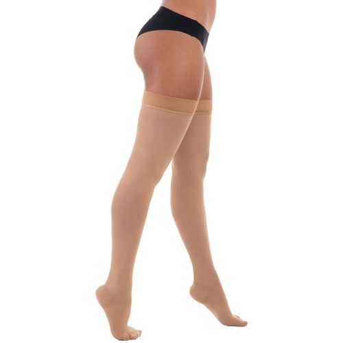 Meia de Compressão 7/8 Ultraline 4000 Venosan - 20-30mmHg - Fechada - Bege - G