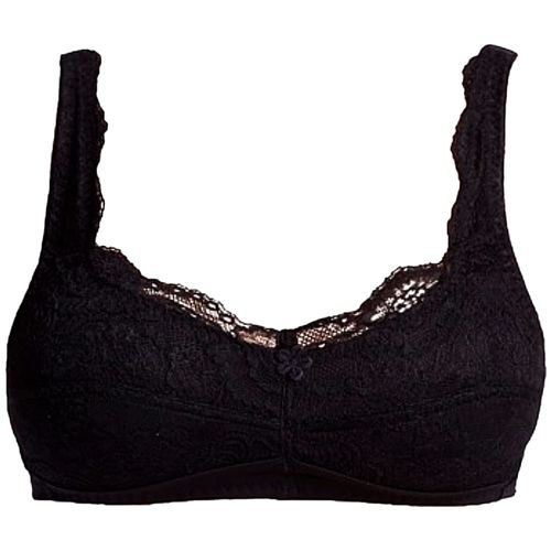 Sutiã Mastectomia em Renda Esbelt - Preta - Tamanho 54