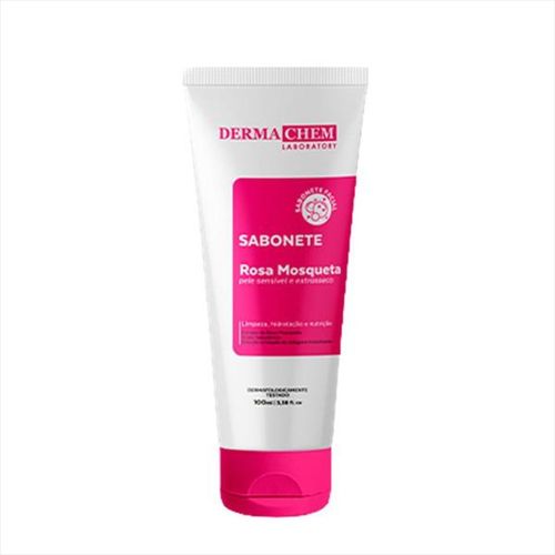 Dermachem Sabonete Hidratante Rosa Mosqueta 100mls 6183
