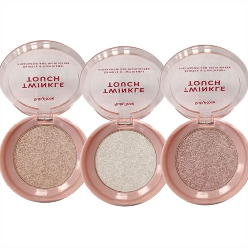 Cor: Pink Luster ice glow Ruby Rose Twinkle Touch Sombra e Iluminador HBM1004 6g pink luster
