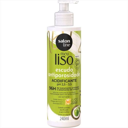Salon Line Meu Liso Escudo Antiporosidade Acidificante 240ml